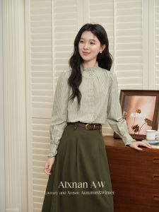 Áo Sơ Mi Elegance Mùa Thu Mới Thiết Kế Pháp