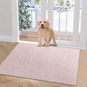 Modern Minimalist Entrance Mat 2025 Model Door Mat Anti Slip Light Purple Home Textile Door Mat Long Rectangle Shape Wear Resistant