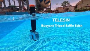 TELESIN S1-TSS-02 Floating Tripod Selfie Stick for Action Camera Gopro Insta360 DJI