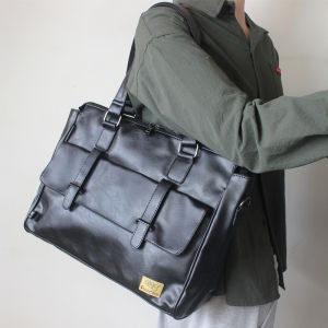 Fashion Brand Casual Mens Portable Large Capacity Shoulder Bag