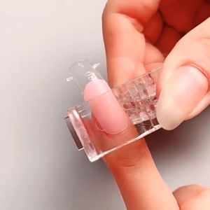 美甲水晶夹延长胶甲膜固定夹poly gel form clip 【1 piece】Poly Gel Extension Tips Clip Manicure Art Tool