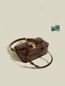 Fashionable Retro Minimalist Womens Crossbody Bag Single Shoulder Bag High Quality Texture MuziKai New 2025 Handbag