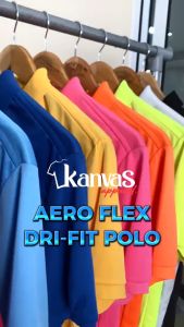 Kanvas Dri fit Polo Shirt for Men & Women Plus Size Activewear Quick Dry Polo Shirts Casual Formal Workout Attire Plain