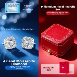 East Beauty | Super Sparkle Ear Studs 2 Carat