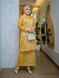 SETELAN KEBAYA TUNIK TERBARU PJ / KEBAYA MODERN / KEBAYA PESTA / KEBAYA MEWAH