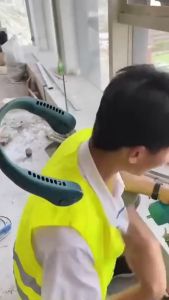 Quạt quàng cổ mini 3 chế độ gió mát lạnh siêu tiện lợi. quạt tích điện mini đeo cổ xoay 360 độ quạt mini thông minh