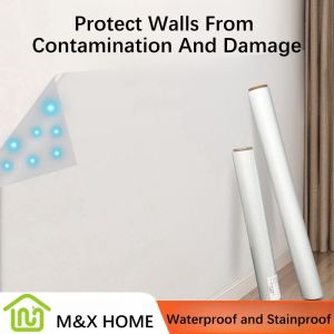 Matte Electrostatic Adsorption Latex Paint Wall Protective Film Translucent Anti-cat Scratch Wall Paper Not Hurt Wall Waterproof Oil Proof Film Writting Wallpaper Sticker