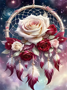 Kayou | Paint By Numbers Kit for Adults Beginner 40X50CM DIY Dream Catcher Canvas Painting Home Wall Decor Art Craft Gift Unframed