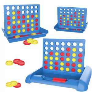 Four in a Row Game Travel Size Classic Party Toys Gifts Family Fun Classic Small Gifts for Guests at Party