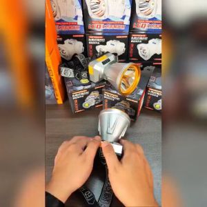 TP90 infrared sensor lampu suluh kepala paling terang tahan lama headlamp rechargeable waterproof headlight led light long battery life head lamp 头灯 head light