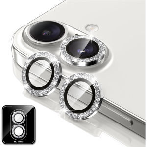 ฟิล์มกันรอยเลนส์กล้องแบบกลิตเตอร์ สำหรับ iPhone 17 Air 16E 16 E 15 Pro Max 14 Plus 13 Mini 12 11 16Plus 16Pro ป้องกันโทรศัพท์