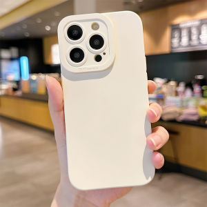 Shockproof Silicone Phone Case For iPhone 17 16 15 14 13 12 11 Pro Max XS XR 7 8 Plus Men Protect Lens TPU High-end Black Funda