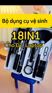 Dụng cụ vệ sinh bàn phím máy tính thiết bị công nghệ đa năng dạng hộp gọn nhẹ - Q10