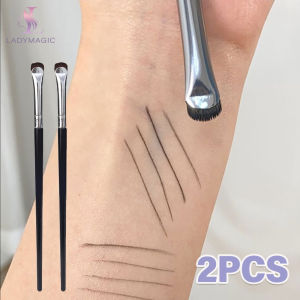 2Pcs Curved Eyeliner Makeup Brushes Precision Eyeliner Makeup Brush Sharp Ultra-thin Eyeliner Brush Cosmetic Tools