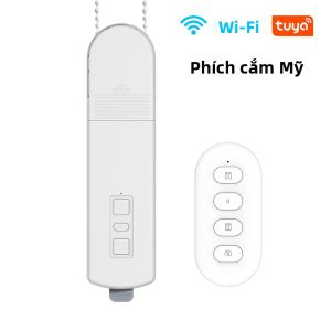 Tuya WiFi Rèm Cuốn Tự Động Có Động Cơ Thông Minh Chuỗi Màn Trập Zebra Với Khả Năng Che Nắng Tự Động Điều Khiển Từ Xa & Điều Khiển Bằng Giọng Nói Cho Alexa Google Home