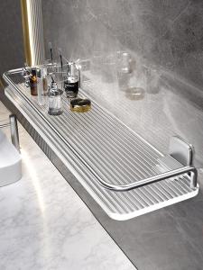 MENGBINFEN | Non-drilling Bathroom Wall Storage Rack