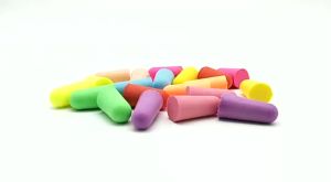 20pcs Soft Orange Foam Ear Plugs Tapered Travel Sleep Noise Prevention Earplugs Noise Reduction Sound Insulation Ear Protection