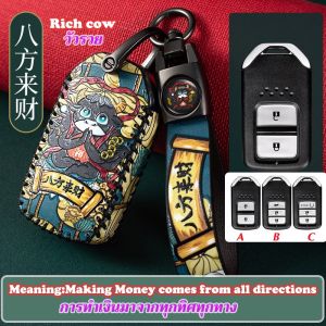 พวงกุญแจรถhonda  HRV เคสกุญแจรถยนต์ Honda CIVIC FE 2021-2024 เคสกุญแจ CITY HRV CIVIC FE CRV ACCORD