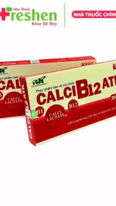 Calci B12 ATK  hộp 20 ống  bổ sung canxi và vitamin B1 B12 cho cơ thể.