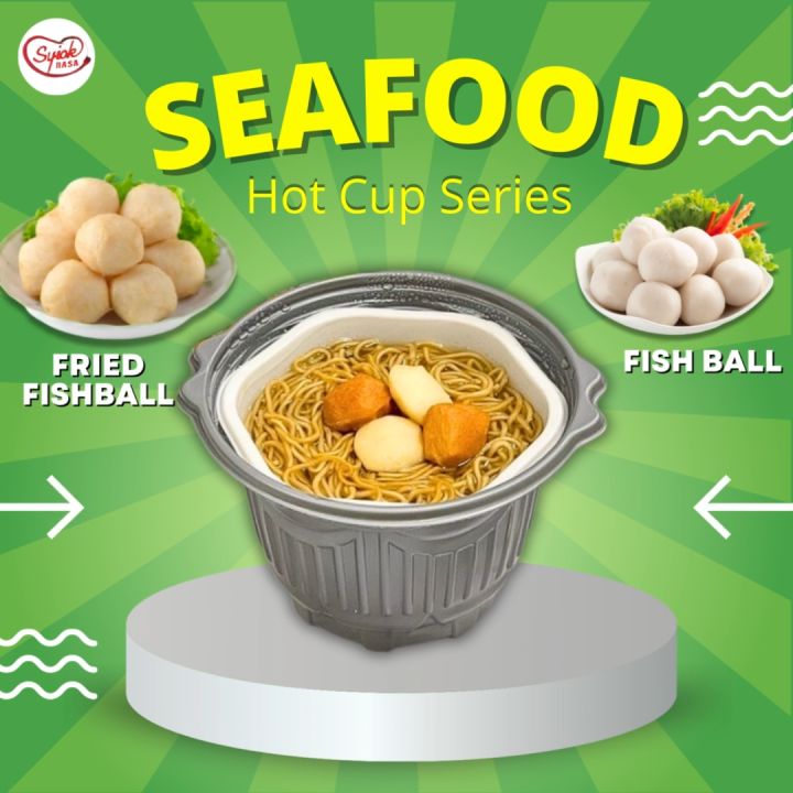 Syiok Rasa Seafood Self-Heating Hotcup [MUSLIM PRODUCT] - 160g