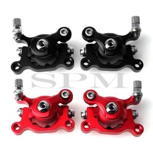 Line Pulling Disc Brakes 120mm 140mm Front/Rear Disc Brake Caliper For Electric Scooter Rear Wheel Aluminum Alloy Brake