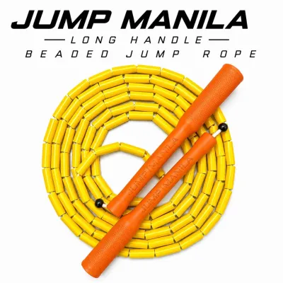 Jump Manila Long handle Beaded Jump rope