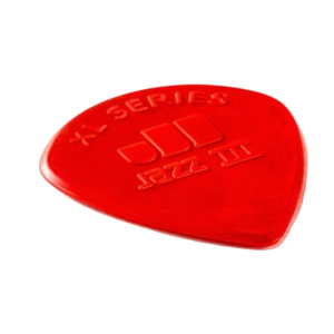 ปิ๊กกีตาร์ Jim Dunlop JAZZ III XL Red | 3 ชิ้น | Nylon แดง | 1.38 มม. | จับถนัด | เล่นเร็ว | ควบคุมง่าย