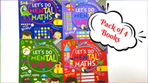 Maths Books/ My First Book of Lets Do Mental Maths Level 2 to 4 for Kids Age 4 - 7 Years