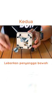Kompor Camping Gas Alat Masak Lipat Kovar Mini Outdoor Nesting Stove Safety