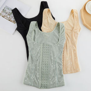 Thin Body Shaping Tops Belly and Waist Shaping Vest Postpartum Body Shaping Tight Body Shaping Chest Support Corset Underwear Female Tummy Slimming