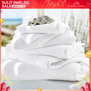 Hotel White Towel Globalinens - Hotel Quality European Soft Towel - Bath/Hand/Face