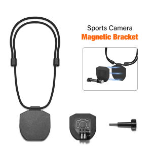 Giá Đỡ Từ Tính 3S Go Gắn Cổ Kèm Dây Đeo Cho Phụ Kiện Camera Hành Trình DJI Action 4 GoPro Fimi Pocket 3 Insta360 X4