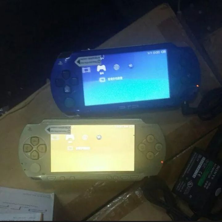 FREE 128GB + 99 GAMES 100 ORIGINAL! SONY PSP 1000 1K PlayStation