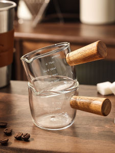 Cốc Cà Phê Espresso Thủy Tinh Kiểu Ý Cốc Đựng Sữa Cốc Đựng Nước Sốt Cốc Đựng Nước Sốt Phụ Kiện Nhà Bếp