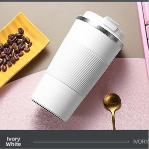 DIHUANTUO | Insulated Stainless Steel Travel Coffee Cup