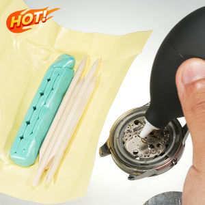 Watch Movement Cleaning Clay+Dust Air Blower Pump Watch Cleaning Rubber Putty Cleaner Wristwatch Decontamination Repair Tools