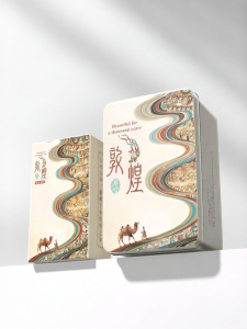 DECHEN | Dedicated Gwan-Dan Poker Cards Iron Box Packaging Counting Points PVC Plastic Dunhuang Theme