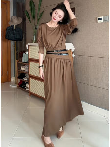 XIYUQI | Elegant Slimming Flaring Autumn Dress