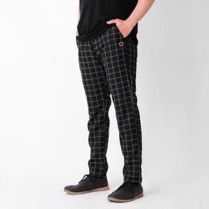 Celana Tartan Kotak Kotak Pria Wanita Navy Size Ukuran 27-42