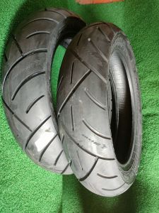 ban Scoopy tubles 100/80+110/80 ring 12 Vespa fasio TVS