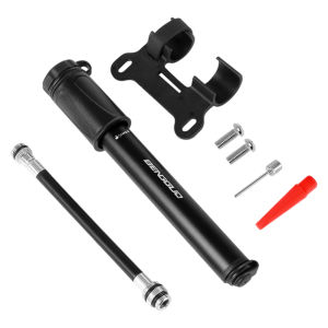 Bơm xe đạp di động với Vòi Bền bơm hơi thủ công 120psi thích hợp cho những người đam mê đạp xe và thể dục