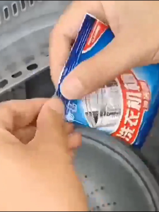 Washing machine cleaner Washing machine cleaning powder 50g 20pcs Drum cleaner Powder descaler Sterilization Deep Cleaning Antibacterial Washing Machine Cleaner Decontamination Cleaning Powder
