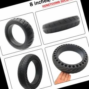8.5 Inch Honeycomb Solid Tireping Spare Wheels  for Xiaomi M365 Pro 1S Electric Scooter Puncture Proof Shockproof
