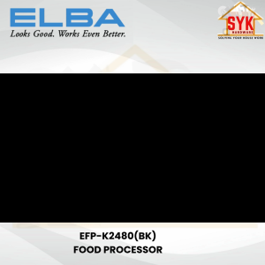 SYK Elba Food Processor EFP-K2480(BK) Electric Blender Multi Function Chopping Machine Elektrik Mesin Blender