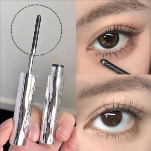 Dorisna kim loại thanh lông mi mascara chống thấm nước màu đen uốn lông mi phần mở rộng Smudge-Proof mắt đen kéo dài dụng cụ trang điểm mắt