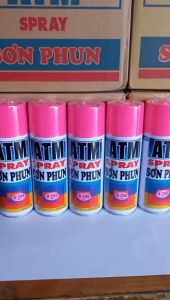 Sơn xịt ATM Spray /sơn xịt cầm tay đủ màu hàng chính hãng Urai Phanich chai 400ml