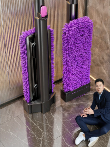 HANSHILIUJIA | Hand-Free Easy Clean Chenille Flat Mop Wet & Dry Bucket
