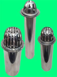 Thickened Stainless Steel Drain Pipe Filter Net Sink Drain Cover Gutters Downspout Cap Waste Water System round Hole Cover