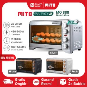 Oven MITO Fantasy 2 MO 888 Mitochiba Fantasy2 MO888 Kapasitas Besar 33 Liter Open Hemat Daya 33L