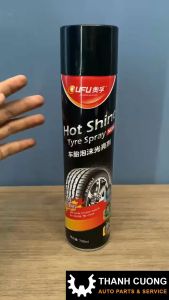 Chai Dung Dịch Xịt Bóng Làm Mới Bảo Vệ Vỏ Lốp Bánh Xe Ô tô Xe máy Cao Su Các Loại...Thương Hiệu UFU ( Chai 720ml).